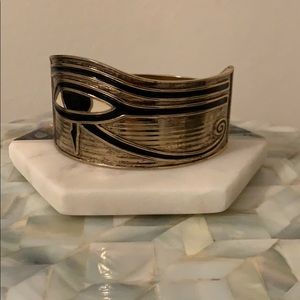 Low Luv Erin Wasson Evil Eye Cuff Bracelet